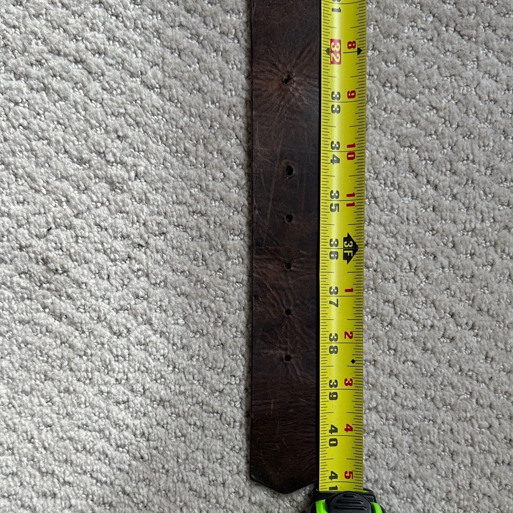Virgins Saints & Angels Green and Brown Jesus Belt - Picture 3 of 3